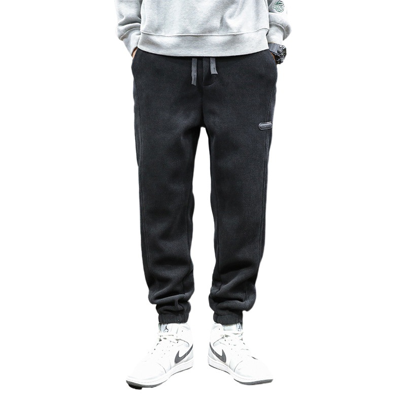 Pantalones de verano para hombres, talla grande, ropa de hombre, marca de moda suelta, camiseta de manga corta de todo fósforo, pantalones deportivos elásticos, pantalones casuales para hombres