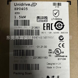 Frequency Converter Ct Nidec Sp0405 Drive Physical Shooting Factory Inventory Negotiation