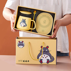 55-degree Constant Temperature Cup Set, Warm Cup Ceramic Water Cup Women's Day Gift, Mug Small Gift Coffee Cup Batch