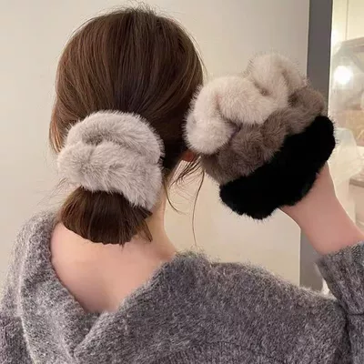 Rubber Band Women's Hair Tie, Saç üçün rezinlər