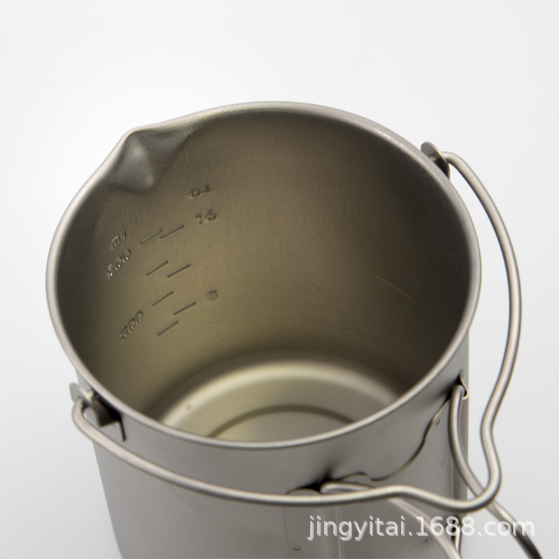 Cafetera francesa Kangtai de titanio puro, cafetera de estilo francés para preparar café a mano, utensilios para café, cafetera con filtro, cafetera Moka, versión mejorada de titanio puro.