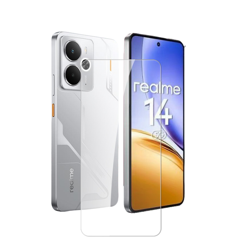 Aplicable Realme14 película de endurecimiento verdadera 14X pantalla a prueba de explosiones, película de desgaste a prueba de vista C75 película de cabeza de lente de ojo de halcón de alta definición