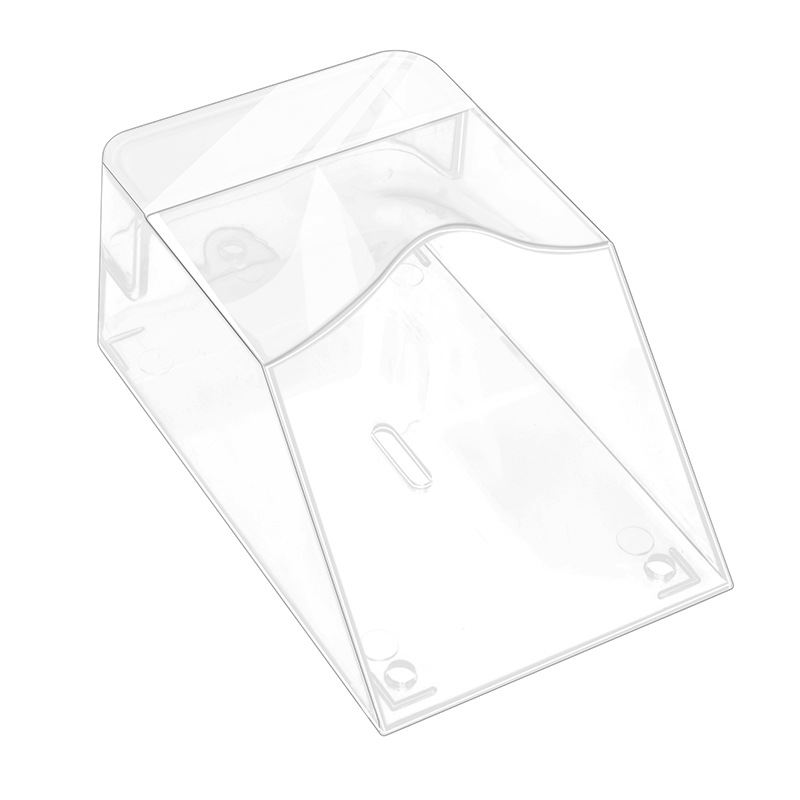 Timbre inalámbrico timbre inteligente cubierta impermeable cubierta a prueba de salpicaduras cubierta transparente al aire libre aplicable carjia auto-generación de energía botón