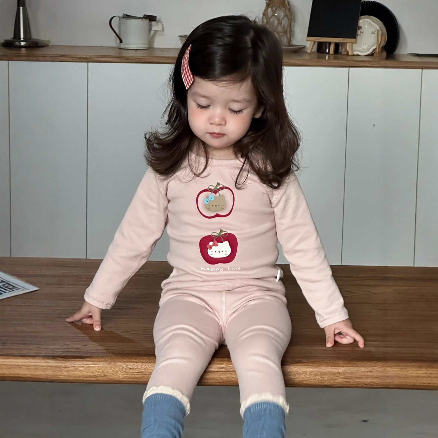 【2025升级版】儿童睡衣女童A类秋衣秋裤羊毛拉架家居服套装