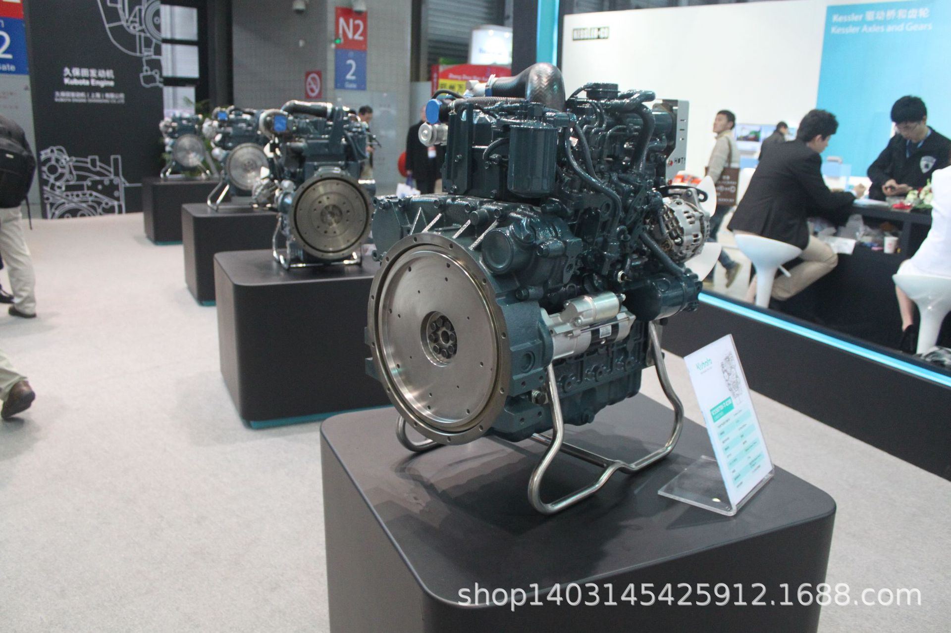 V2403-M-E3B Kubota engine water pump-gasket-turbocharger-water…