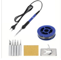 Temperatura constante de soldadura eléctrica traje de hierro temperatura ajustable 60W estándar europeo/estándar británico/110V Estándar Americano/220V máquina de soldadura herramienta de soldadura