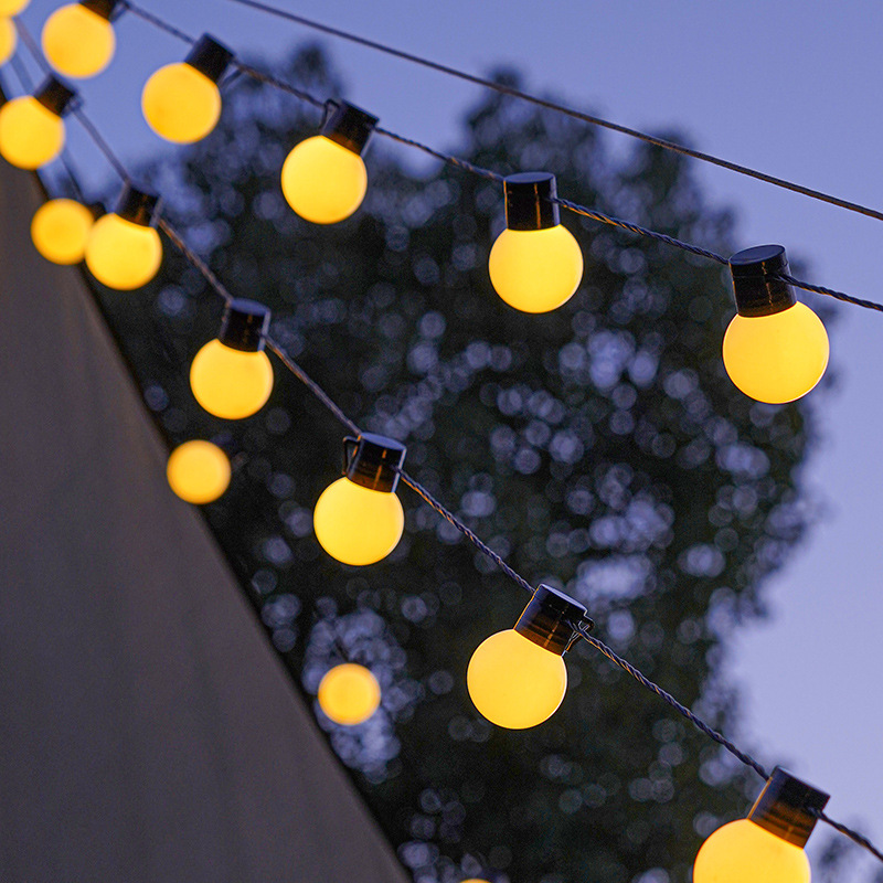 Lámpara solar súper brillante, acampar, ambiente al aire libre, decoración, carpa, iluminación de patio, luces led