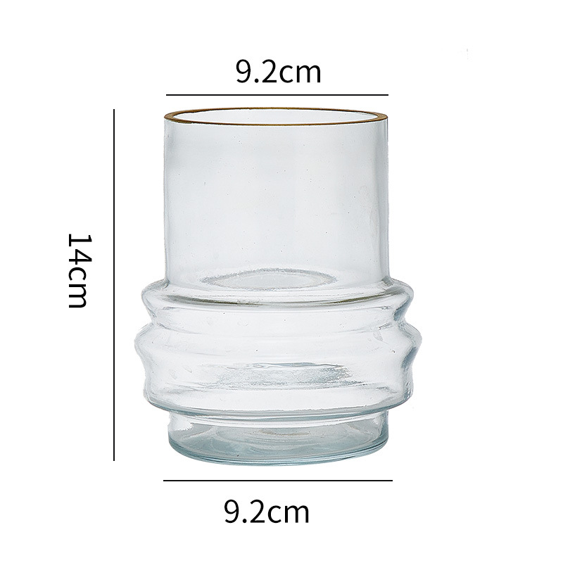 Large mouth transparent gold