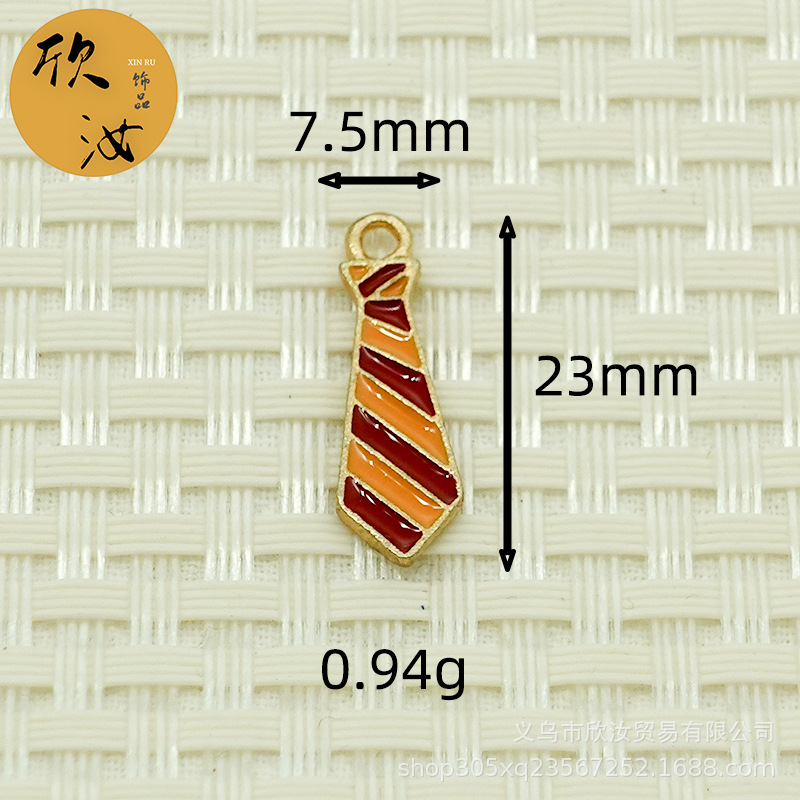 Red stripe tie