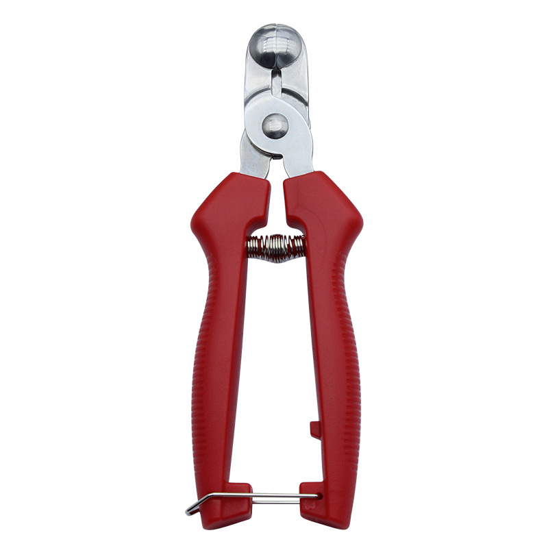 厂家批发不锈钢摘果剪刀柑橘窝型剪水果剪凹形修枝剪刀园林工具