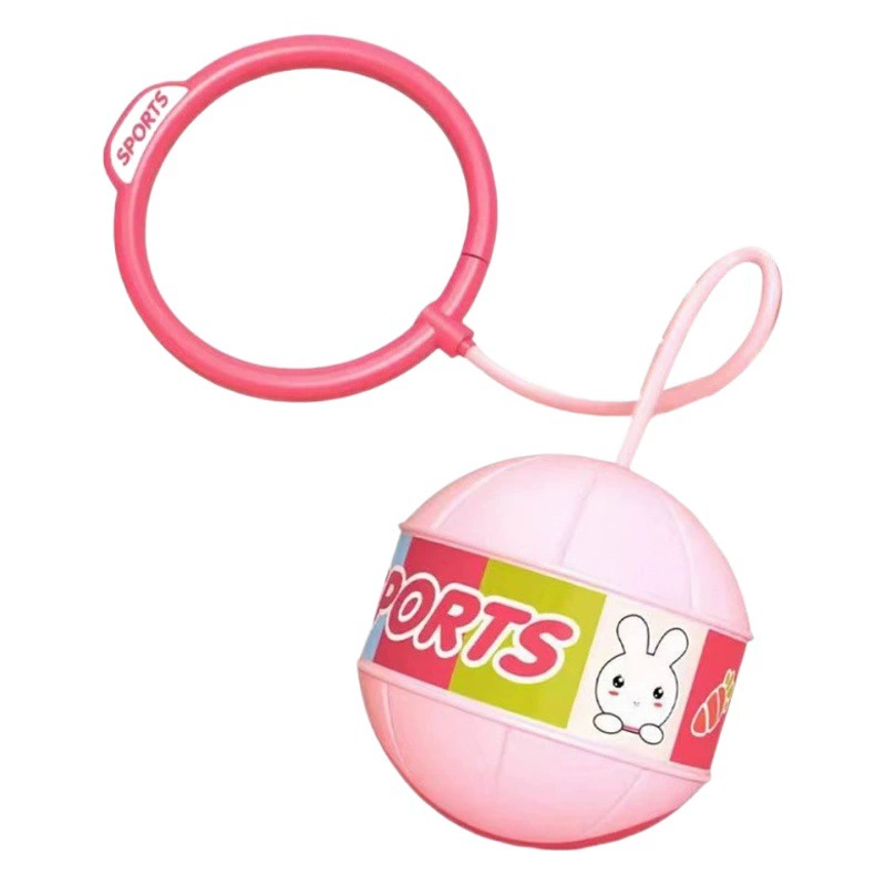 Светящийся прыгающий мяч Детская вспышка Светящийся мяч на одну ногу Набор прыгающих веревочных мячей Кольцо для ног Хула Хооп на ноге