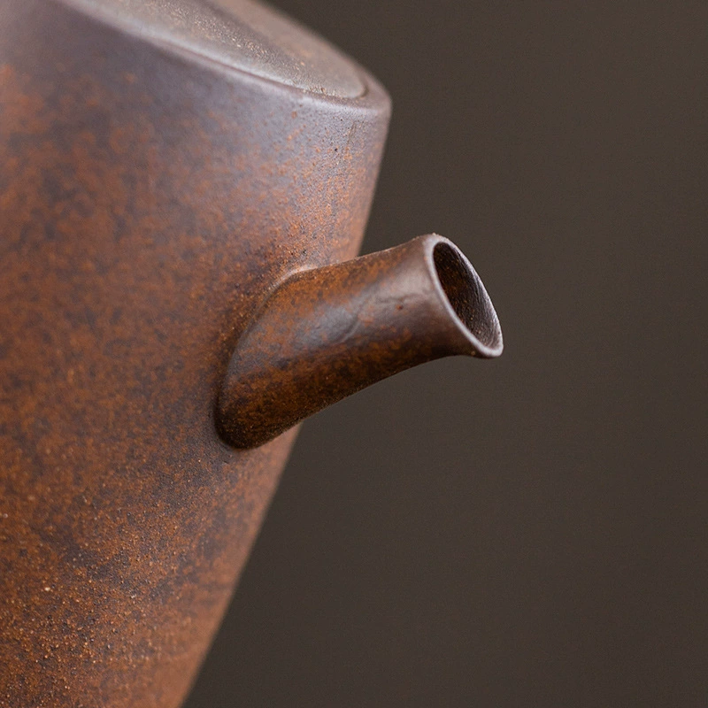 几欢 Natural ore handmade, teapot, ceramics, ceramic tea