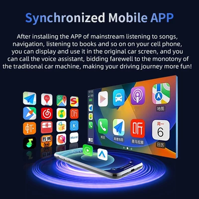 to Wireless Adapter, Simsiz CarPlay və Android Auto