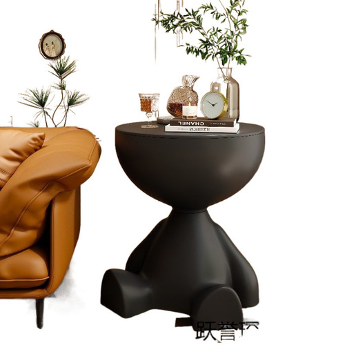 Decorative Cloud Shelf, Simple and Elegant Side Table for Living Room, Bedroom, Children's Room, Creative Flat-Top Tea Table, Unconventional Floor Decor