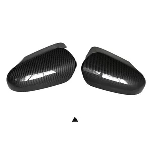 Suitable for 14-22 Toyota AYGO X rearview mirror cover carbon fiber pattern mirror cover shell modification decoration supplies