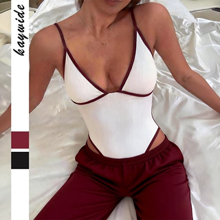迪芸 欧美Y2K辣妹时尚百搭连体吊带背心上衣女装2026夏亚马逊外贸