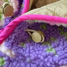 112711 冬季新款 儿童韩版羊羔绒夹棉保暖外套 一件代发