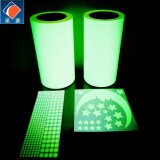 Флуоресцентная самоклеящаяся трафаретная печать для домашних животных, самосветящаяся светящаяся пленка, зеленая ПВХ-надписи, наклейки на стену для дома, светоотражающие светящиеся наклейки