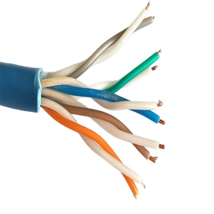 矿用阻燃网线MHYV 4*2*0.5 煤安认证屏蔽网线MHSYVP-5