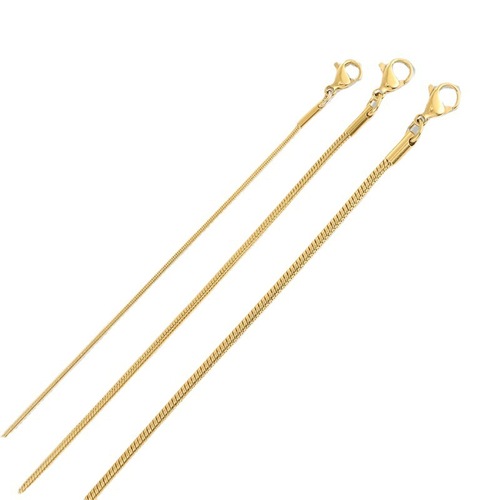 emanco Korean style round snake chain stainless steel bracelet men's trendy men's gold-plated women's personalized fine versatile bracelet