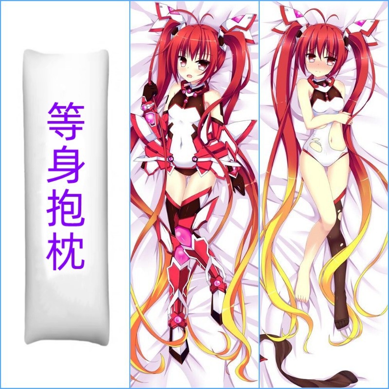 Anime İkiz Kuyruklar Vücut Yastığı Kılıfı - Uzun Dikdörtgen Yastık & Oyun Ürünleri - Dropshipping Mevcut