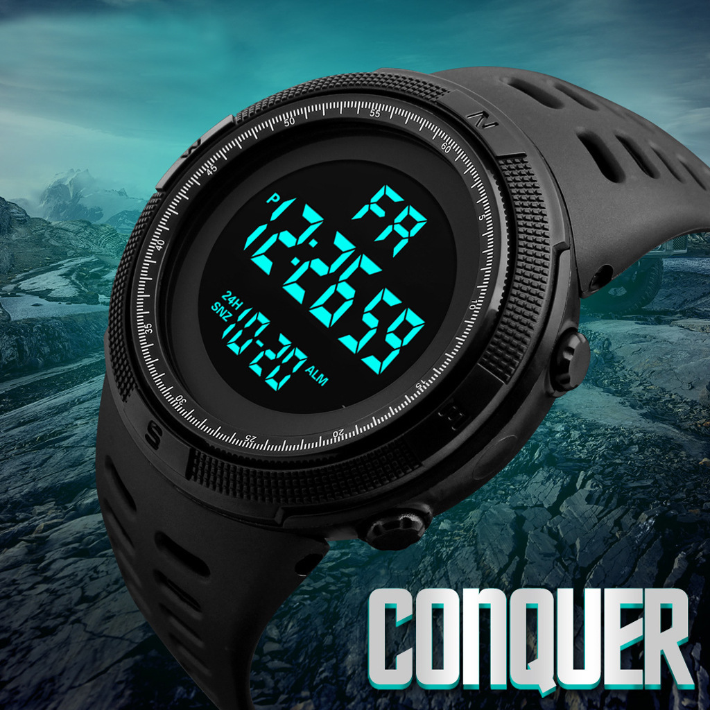 Outdoor Multifunctional Night Glow Sports Watch
