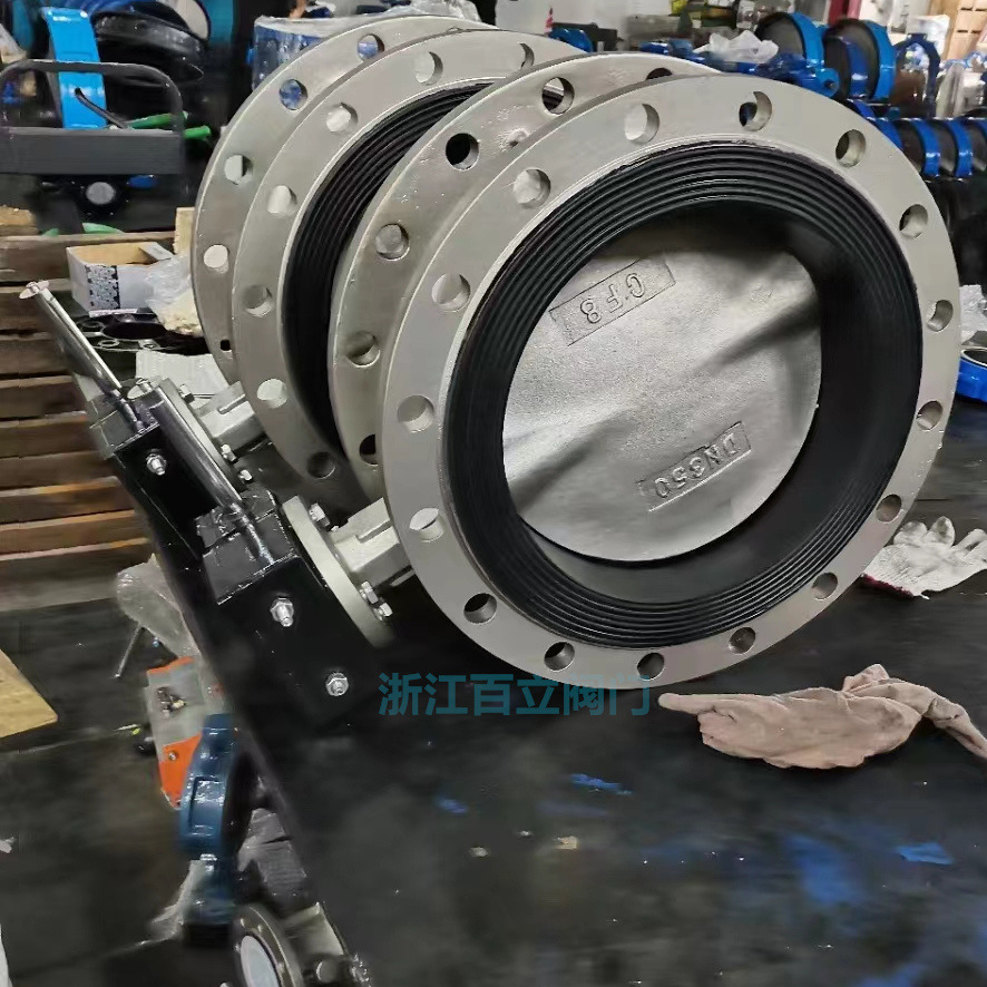 【厂家直销】手动软密封不锈钢法兰蝶阀D341X-10P DN150 高品质