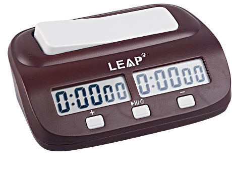 professional leap digital chess clock count up down timer el