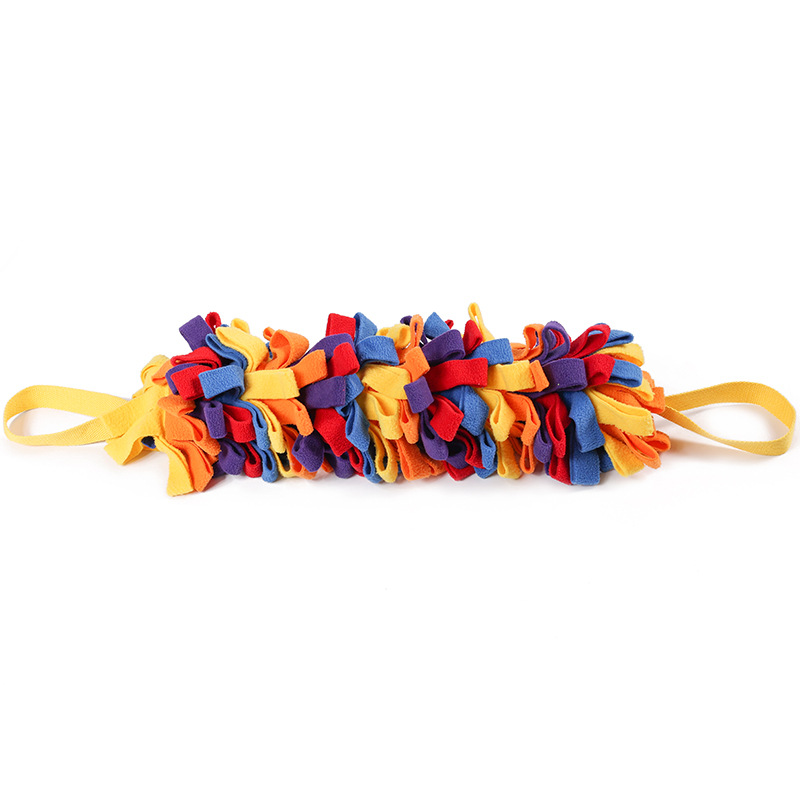 Tapete interativo para cães farejando, brinquedo em forma de bastão, esconderijo para comida, exercício educativo, simulação de mordida, para cães de pequeno a grande porte._voghion.com