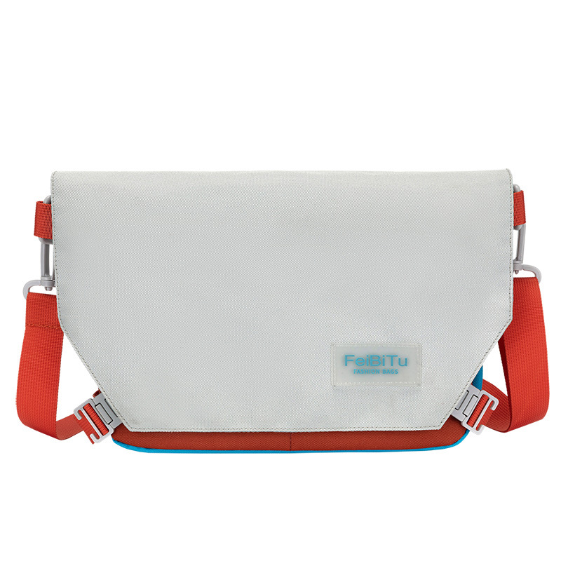 帆布包女夏设计感小众邮差包2022新款出走休闲百搭ins单肩斜挎包