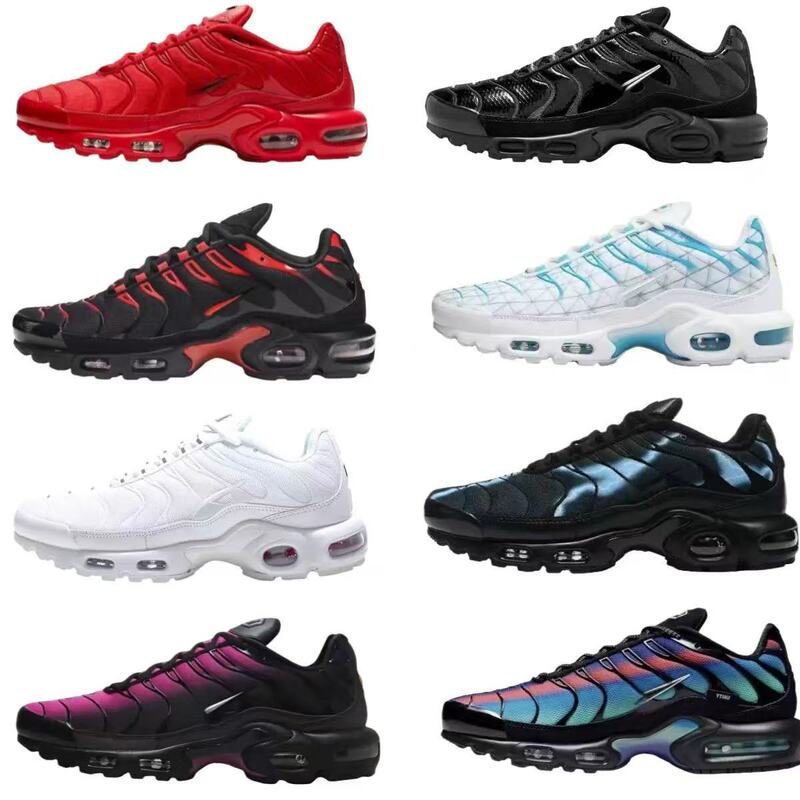 Putian foreign trade TN new colorway air cushion shoes cross-border large size men's shoes couple's sports shoes model 017 size 46-47 cross-border Putian foreign trade TN new colorway air cushion shoes cross-border large size men's shoes couple's sports shoes model 017 size 46-47 cross-border