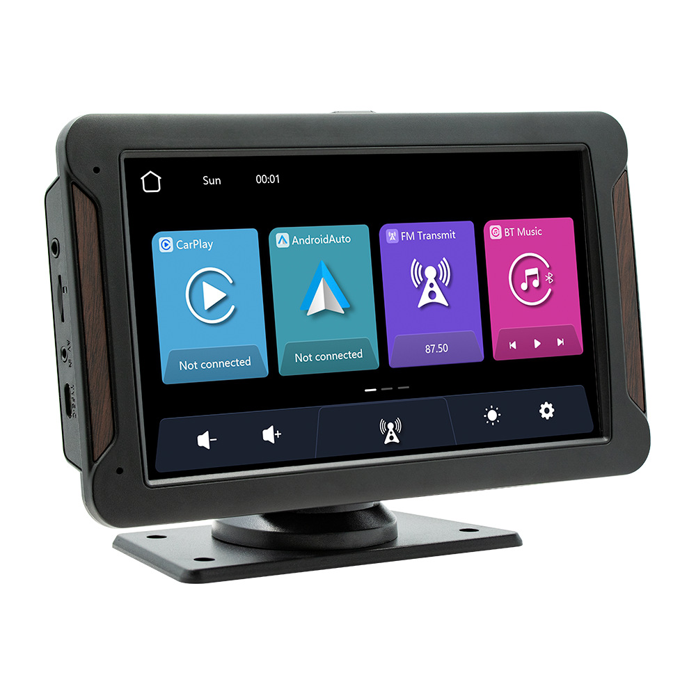 7 pulgadas portátiles Bluetooth MP5 reproductor de automóviles controlado central grabadora de conducción inalámbrica navegación carplay