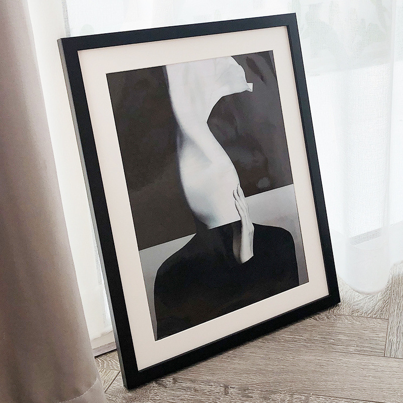 High-End Simple Picture Frame Wall Hanging 8K4K Four-Open Eight-Open A3A4 Framed Photo Sketch Picture Frame 161820inch