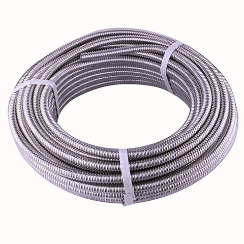 304 stainless steel corrugated pipe, 4/6/1 inch cold water heater inlet and outlet flexible hoses, full circle encrypted tube