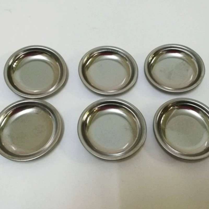 Маленький диск из нержавеющей стали маленькая круглая тарелка Мини-тарелка 5,5 см тарелка для приправ 6,5 см лоток аксессуары для оборудования