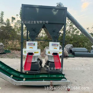 厂家可出口生物质颗粒机锯末活性炭制粒设备中型环模颗粒机