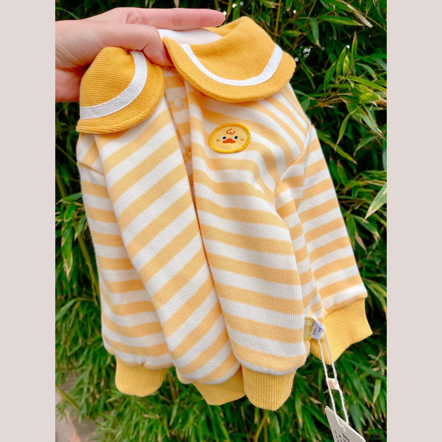 Cute and lovable Doo Doo Home Baby Sweatshirt Spring and Autumn Infant Top Boys Spring Outfit Girls Spring Outfit Children's Clothing