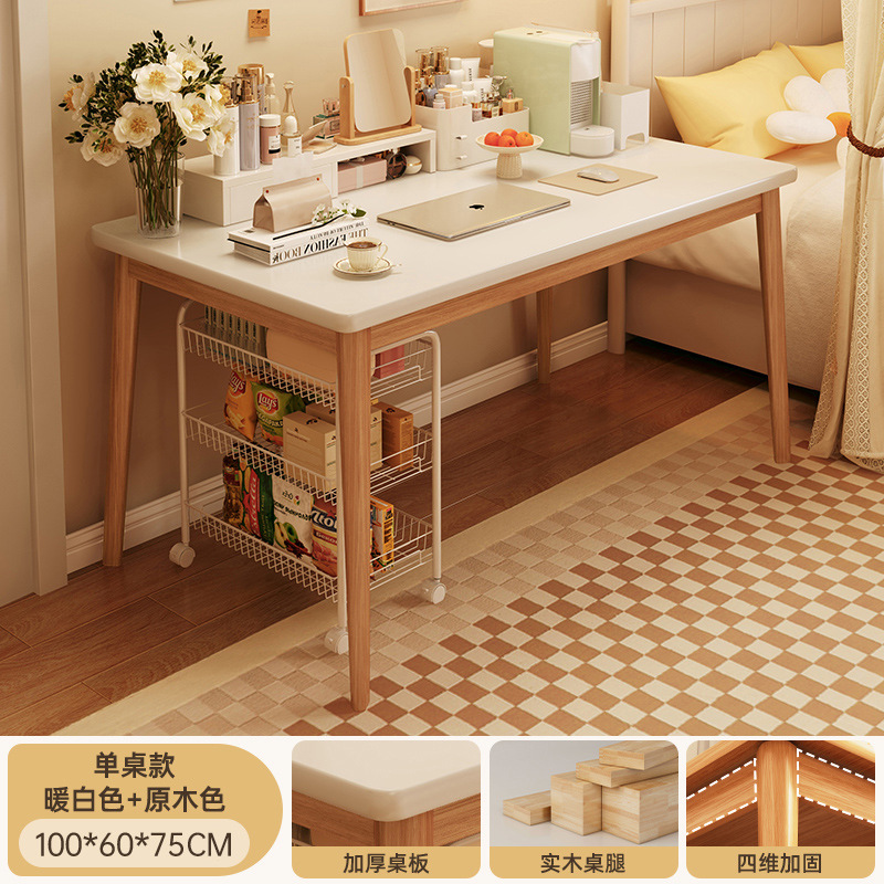 Mesa de computadora mesa de alquiler de casa escritorio simple escritorio de oficina silla pequeña escritorio de escritorio de dormitorio de estudiantes