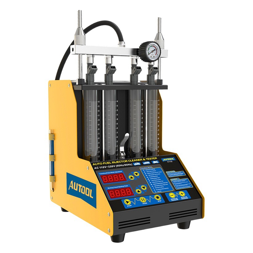 AUTOOL CT150 boquilla del coche máquina de limpieza por ultrasonidos inyector de combustible detector de limpieza máquina de limpieza sin desmontaje
