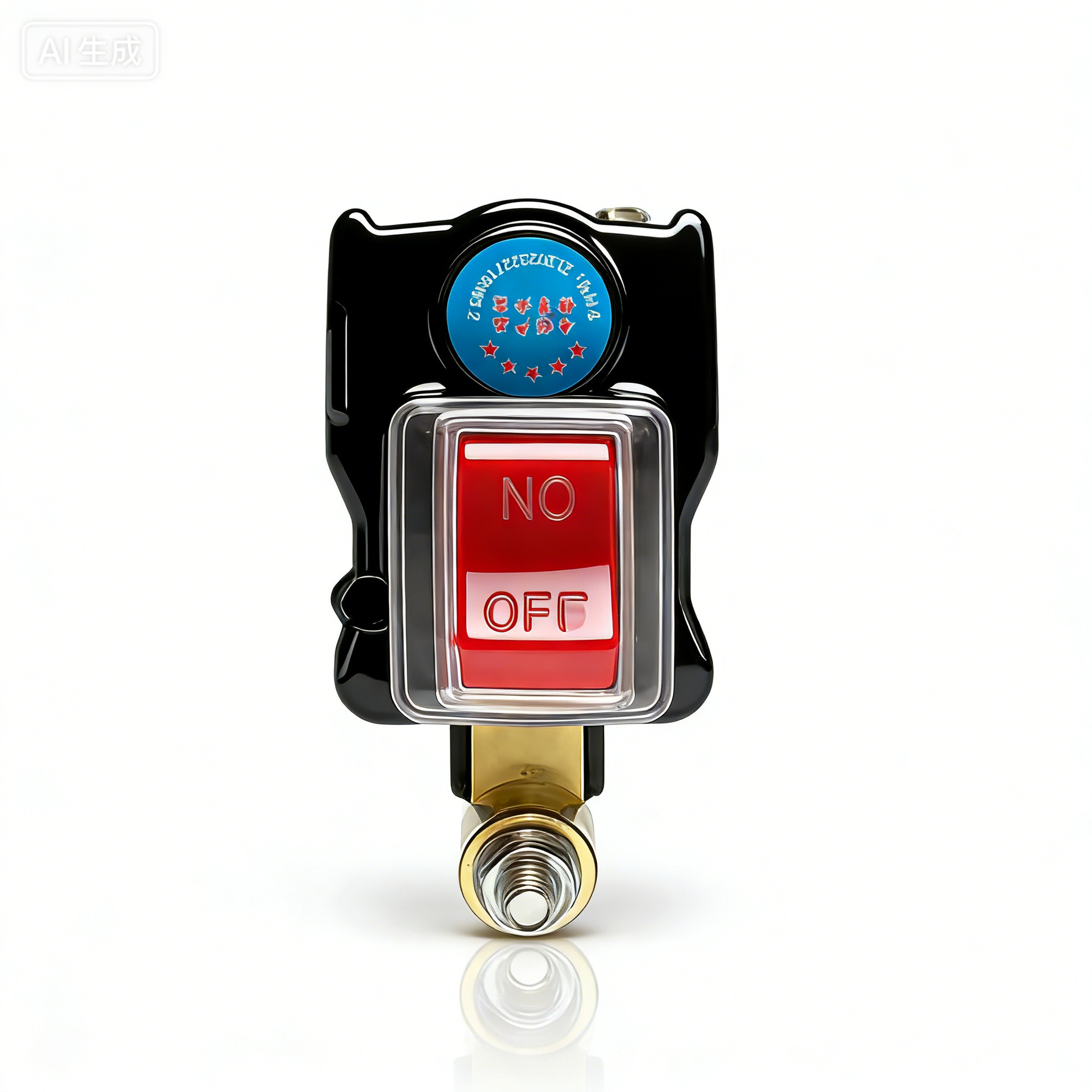 Car 12v battery power-off switch, 24v large truck power main switch, knife switch for excavators and agricultural vehicles, pure copper modification