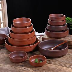 紫砂蒸菜碗陶磁器蒸飯碗専用沙県ファーストフードホテル会蒸鉢仔小碗蒸し卵陶土黎