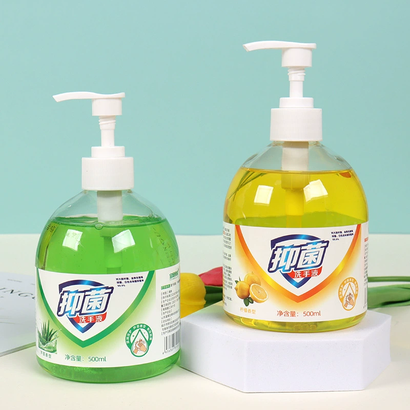 Антибактериальное средство для рук Yijinglijia 500 мл, горячая распродажа от производителя, чистящее и освежающее средство для рук с алоэ вера и лимоном, оптом