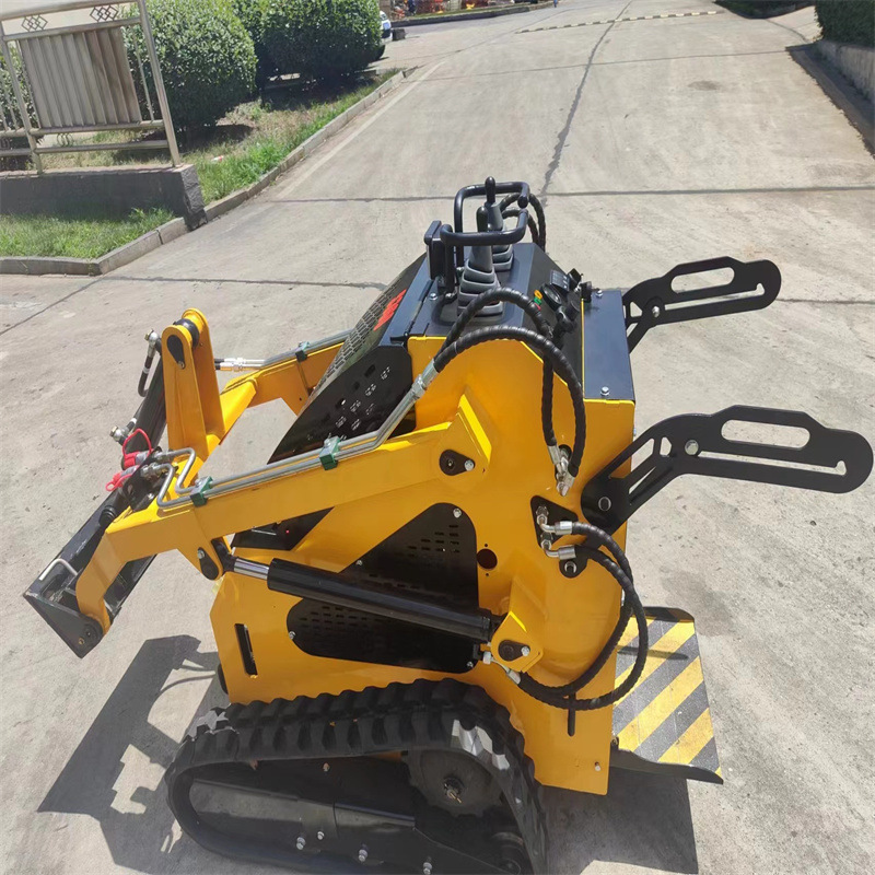 厂家销售460型轮式多功能滑移装载机工程室内用外贸出口小铲车