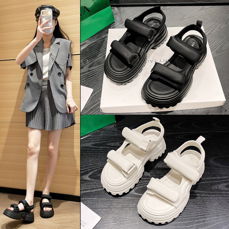 2026 New Style Sandals for Women, Thick-Soled, Summer Fashion, Trendy Girls' Casual Shoes, Dropshipping Available 2026 New Style Sandals for Women, Thick-Soled, Summer Fashion, Trendy Girls' Casual Shoes, Dropshipping Available