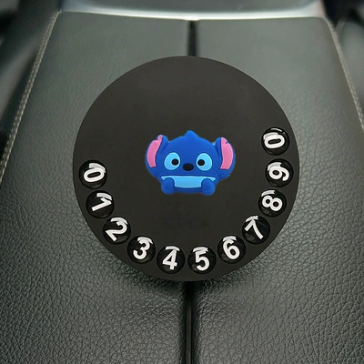 Nömrəli dayanma kartı: Parking Space Moving License Plate - cute-cartoon-011-parking-sign