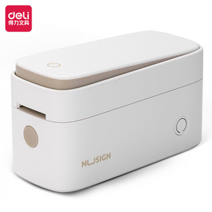 Deli Q2Q1 Newsey Label Printer Thermal Sticker Label Machine Name Sticker Home Label Sticker Name