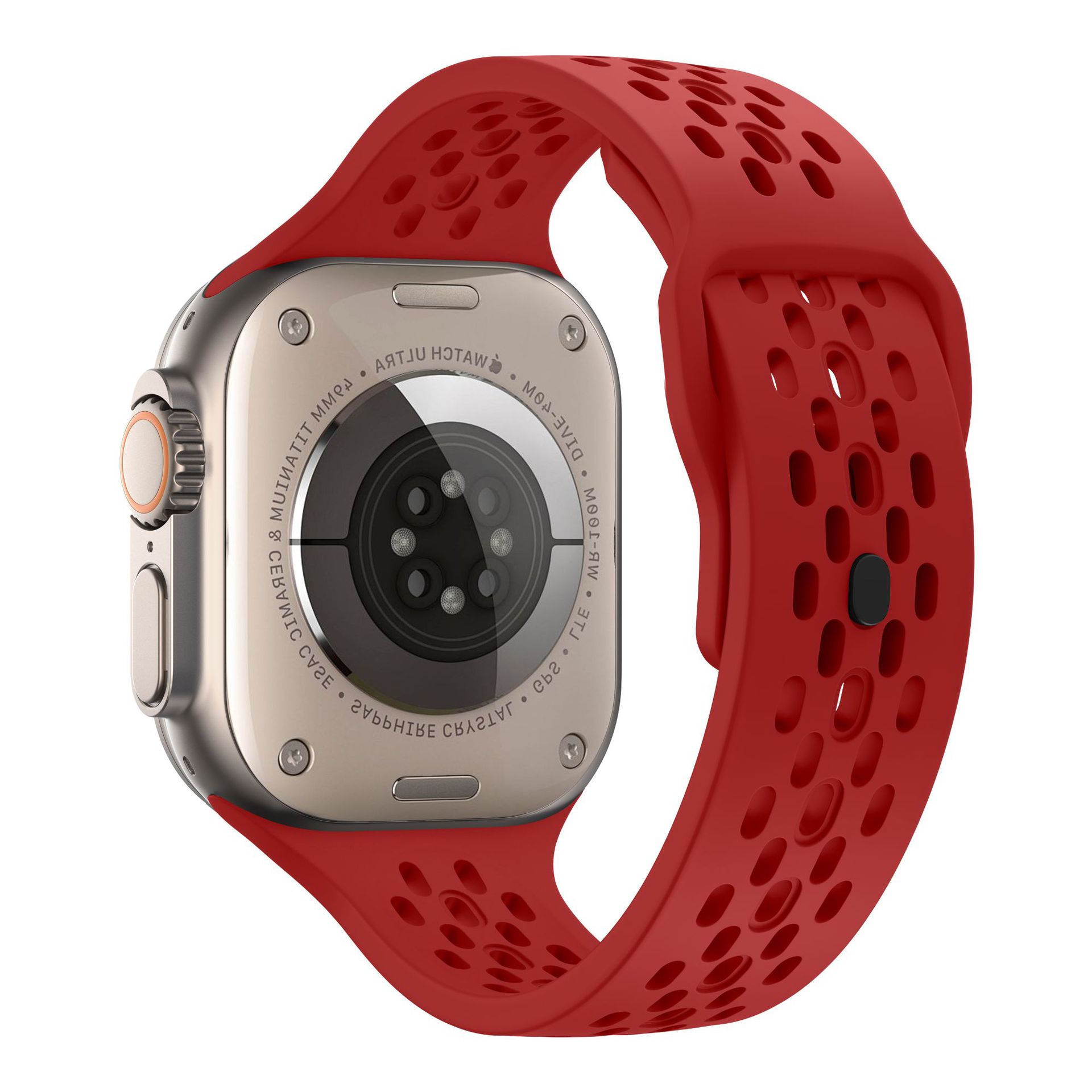 28g Weight Watch Strap Classification Silica Gel Material Mesh Pattern Casual Style Casual Mesh Watch Strap 23