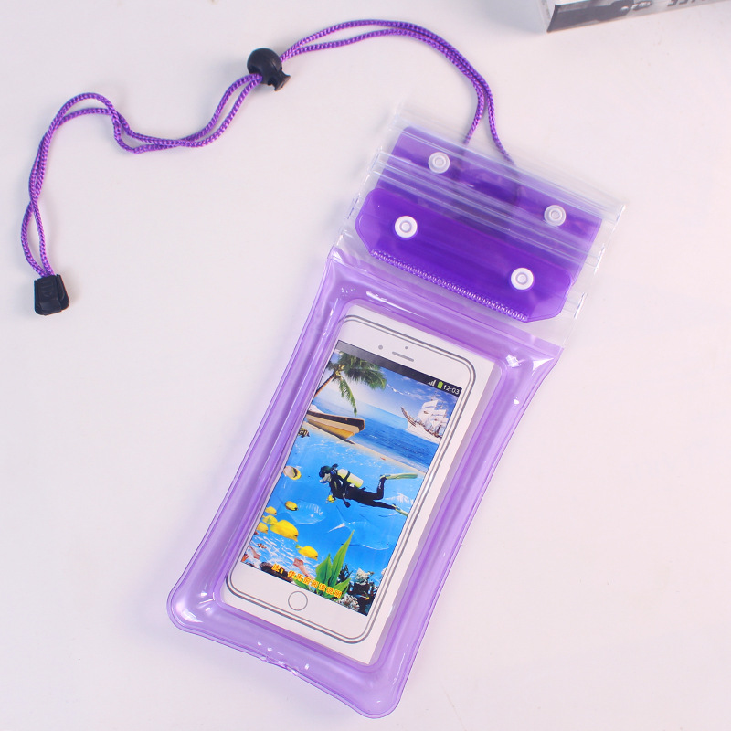 70% off 携帯電話防水バッグエアバッグベルクロタッチスクリーン水泳温泉シールストリップ 4 倍防水ケース卸売|undefined