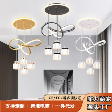 法式现代创意吊灯客厅餐厅灯酒店大厅轻奢高级感别墅中山灯饰批发