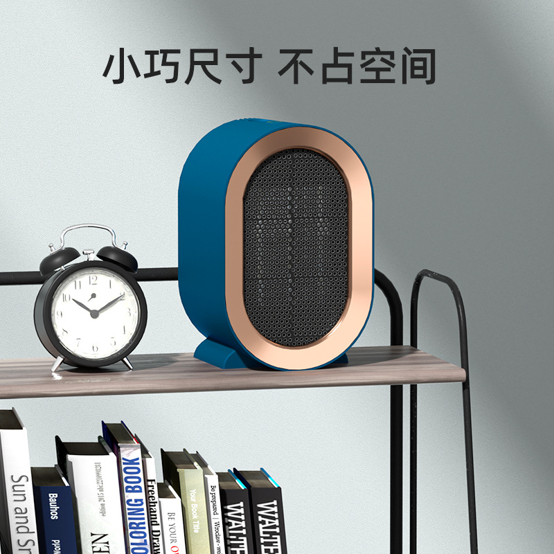 跨境爆款家用小型暖風機便攜式迷你桌面取暖器陶瓷加熱電暖熱風機